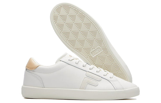 (WMNS) FILA Low Sneakers 'White Beige' F12W114313FSC