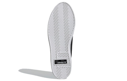 (WMNS) adidas originals Sleek Zip 'Black White' EF0695