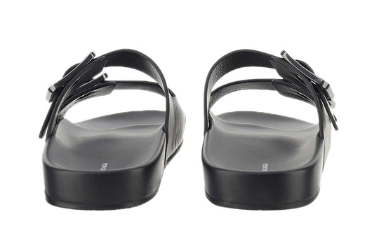 (WMNS) Balenciaga Mallorca Minimalistic Casual Outdoor Black Slippers 656821WA2M61010