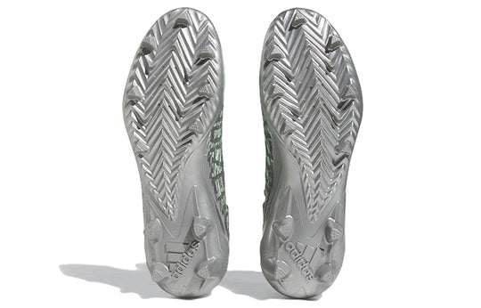 Adidas Adizero Primeknit Flash Cleats 'Grey Mint' IG9583