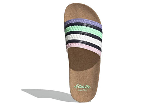 adidas Adilette Cork Slide 'Pulse Mint Legend Ink' GV7075
