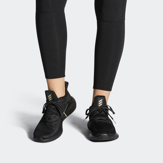 adidas Alphabounce+ Run Shoes 'Black Gold' G28571