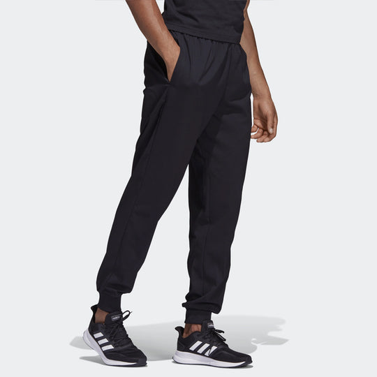 adidas Logo Bundle Feet Sports Pants Black DQ3067-KICKS CREW