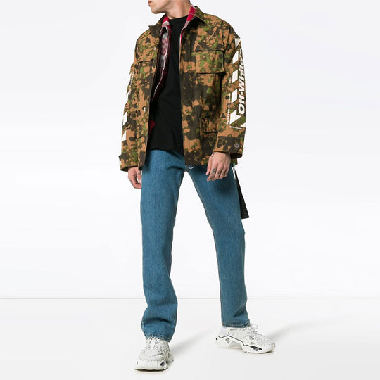 Off-White Camouflage Diag Field Jacket OMEL006S19A660249901