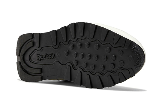 Reebok Classic Leather Running Shoes K White/Blue EG5734
