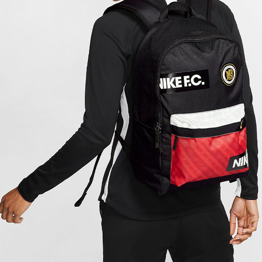 Nike Air Soccer/Football schoolbag Backpack Black Red BA6159-010