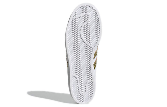 (WMNS) adidas Superstar 'White Matte Gold' H03915