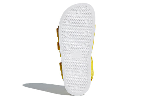 (WMNS) adidas originals Adilette 2.0 Sandal Yellow/White CQ2673