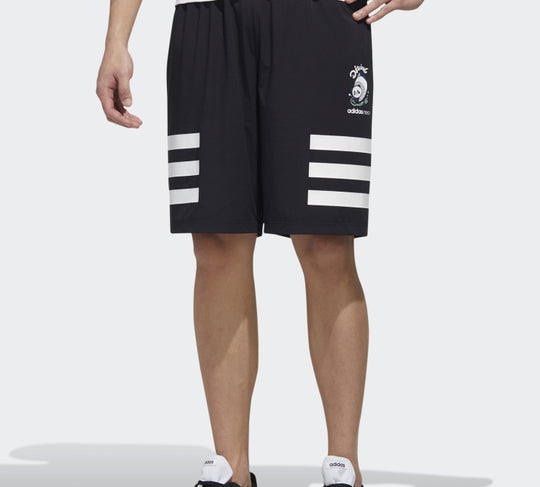 adidas neo M Pnda 3S Shrt Sports Shorts Black GK1549