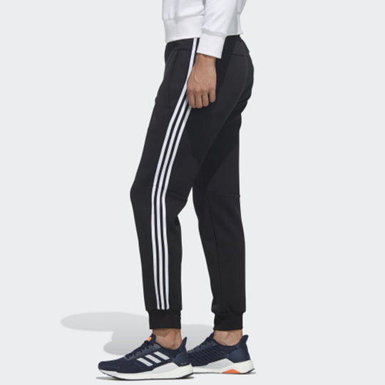 adidas Ai Pnt Dk 3S Track Pants For Men Black/White FM9431 - KICKS CREW