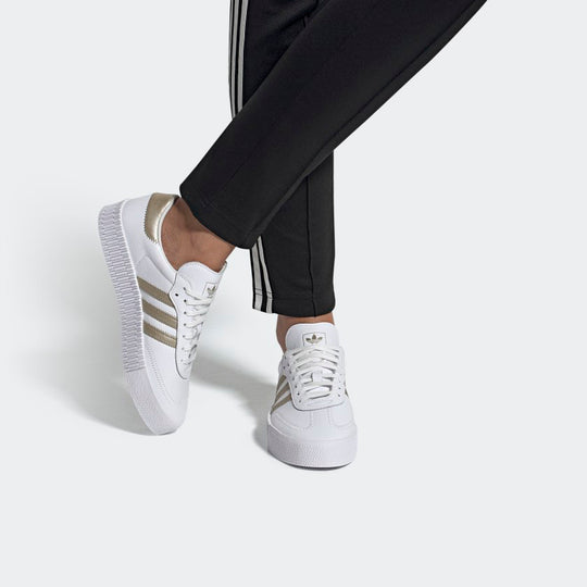 (WMNS) adidas originals Samba Skate shoes 'White' FW5392