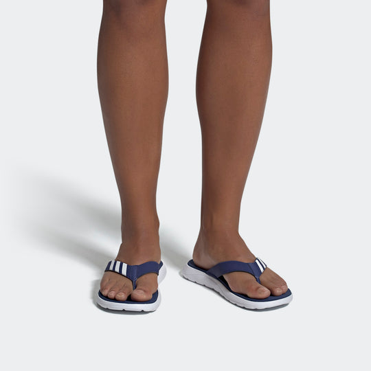 adidas Comfort Flip-Flops Slides Navy/White EG2068