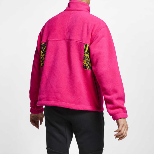 Nike ACG Printing Splicing Jacket Pink Red Pinkred BQ3446-666