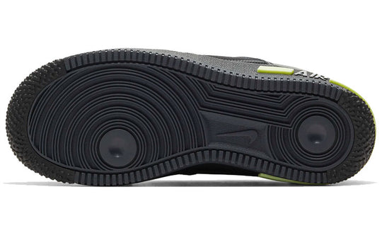 (GS) Nike Air Force 1 React 'Triple Black' CD6960-001