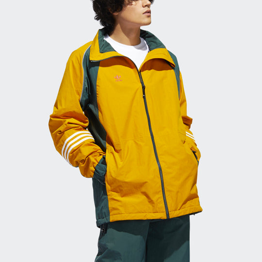 Men's adidas originals Sports Jacket Yellow FJ7489