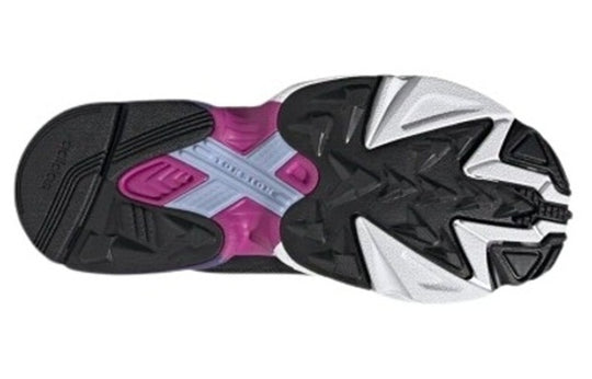 (WMNS) adidas Falcon 'Black Shock Pink' CG6219