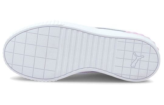 (WMNS) PUMA Carina Lift Casual Board Shoes White/Pink 373031-10
