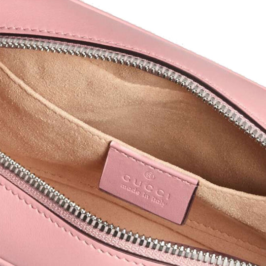 WMNS) GUCCI Marmont Series Bag Small-Size Pink 447632-DTD1Y-5815 - KICKS  CREW