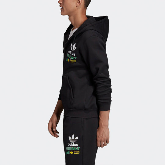 New adidas originals 2019 Men Sports Jacket Black Graphic Track Top Gym FP7701