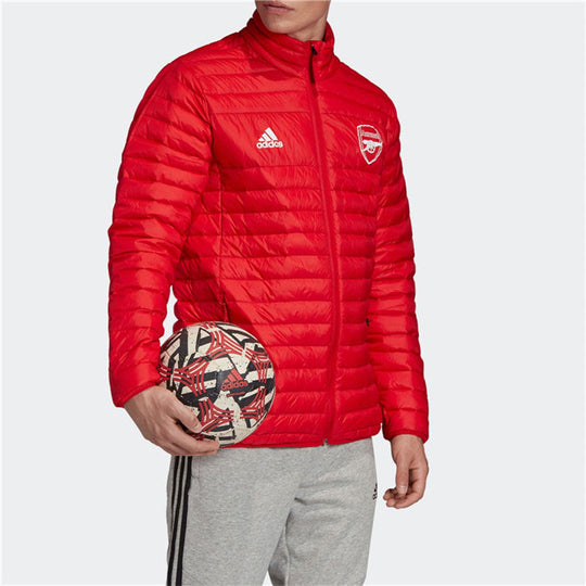 adidas Afc Ssp Ldw Jk Arsenal Soccer/Football Down Jacket Red FQ4110