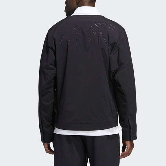 Men's adidas Wj Jkt Sports Stylish Jacket Black GJ5100
