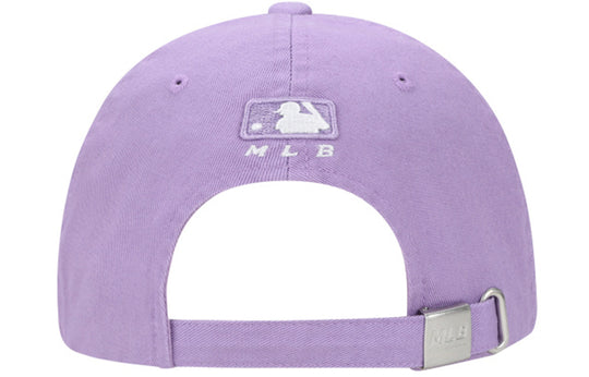 MLB NY Small Label Cap Baseball Cap Purple White 32CP77911-50V