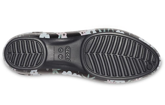 (WMNS) Crocs Larua Printing Sandals Black 205865-98F