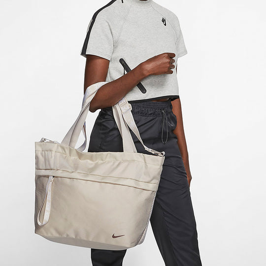 Nike Athleisure Casual Sports Backpack Messenger Bag White BA6142-104