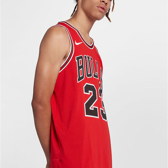 Nike Michael Jordan Icon Edition Authentic Jersey University Red