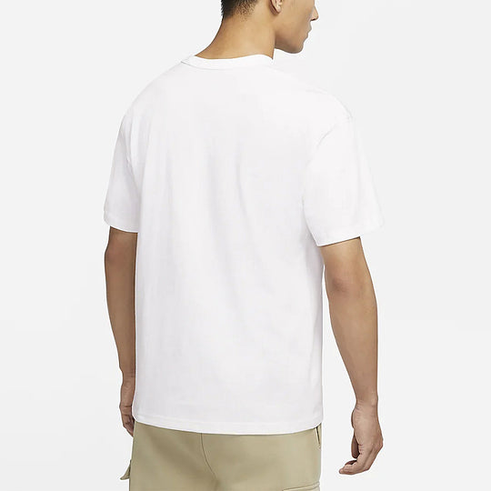 Nike Sportswear Premium EssentialsT 'Embroidered White Black' DO7393-1 ...