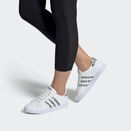 (WMNS) adidas neo Courtpoint X 'White Black' FW8415