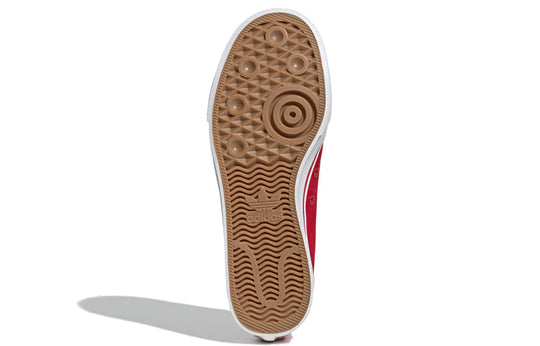 (WMNS) adidas originals Nizza Trefoil 'Red White' EF2037