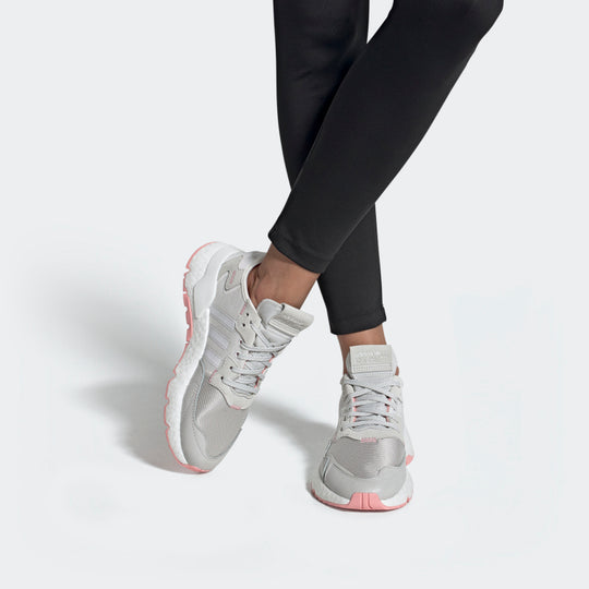 (WMNS) adidas originals Nite Jogger 'White Grey Pink' FV4136