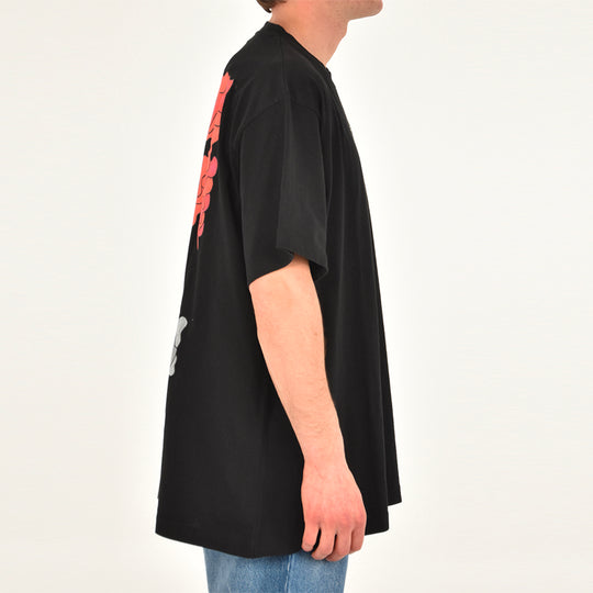 Off-White Red Marker Over Tee 'Black' OMAA038S21JER0021025