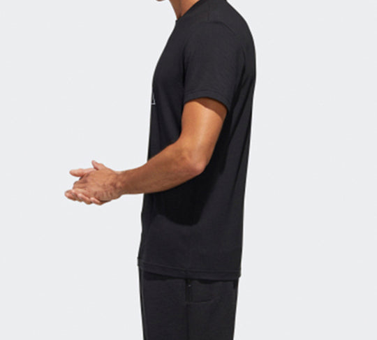 Men's adidas China Printing Short Sleeve Black T-Shirt GL5635