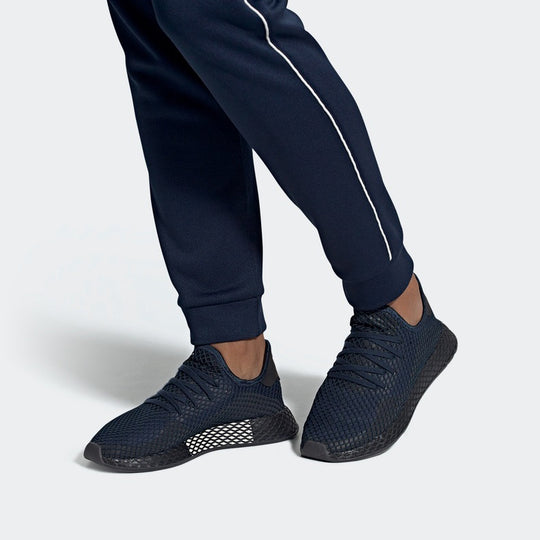 adidas originals Deerupt Runner 'Black Blue' EE5682