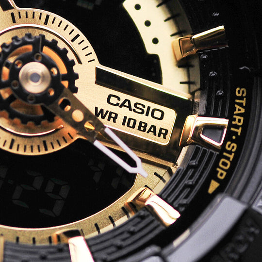 CASIO G-Shock Analog-Digital 'Black Gold' MCW-200H-9A&BA-110-1A