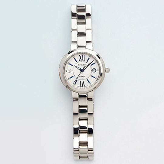 Casio Sheen Analog Watch 'Sapphire Crystal Silver' SHE-4528D-7AUPR