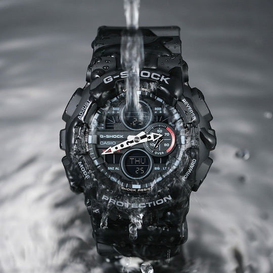CASIO G-Shock Analog-Digital 'Black' GA-140-1A1