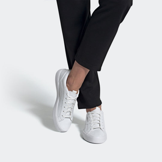 (WMNS) adidas Sleek Vegan 'Cloud White' FX7761