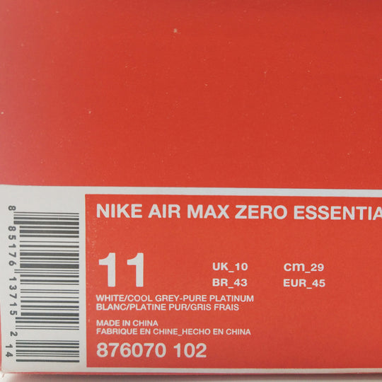 Nike Air Max Zero Essential 876070-102 6