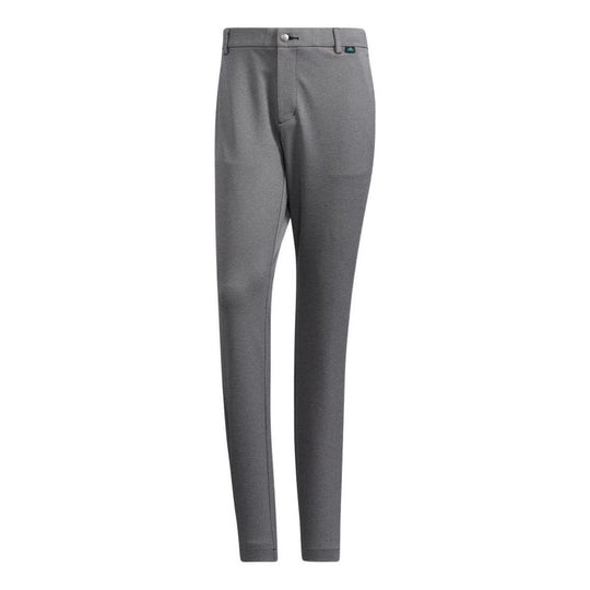 adidas zipper casual trousers 'Grey' HA3259
