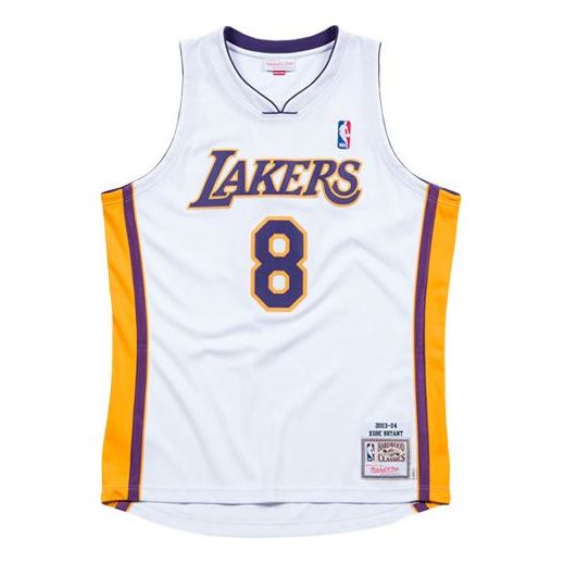 Original Adidas Swingman Los Angeles Lakers Kobe Bryant Jersey White Medium  40 M