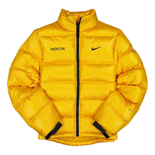 Nike x Drake NOCTA Series Crossover Stand Collar Down Jacket US Edition Large Gold DA3997-739