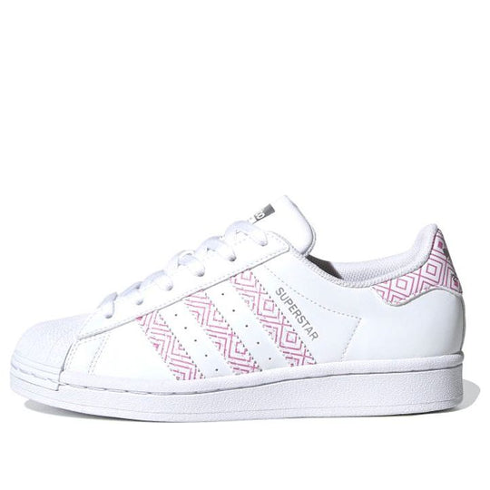 (GS) adidas Originals Superstar Shoes 'Cloud White St. Tropic Bloom' FX2989