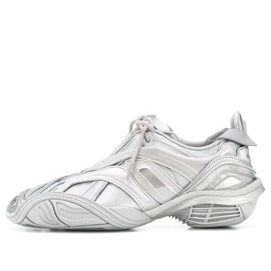 Balenciaga Tyrex Bandage Sneakers White/Silver 617535W2WA18100-KICKS CREW