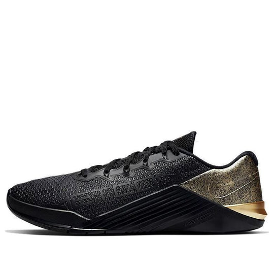 Nike Metcon 5 'Black Gold' AT3144-070 Training Shoes/Sneakers  -  KICKS CREW