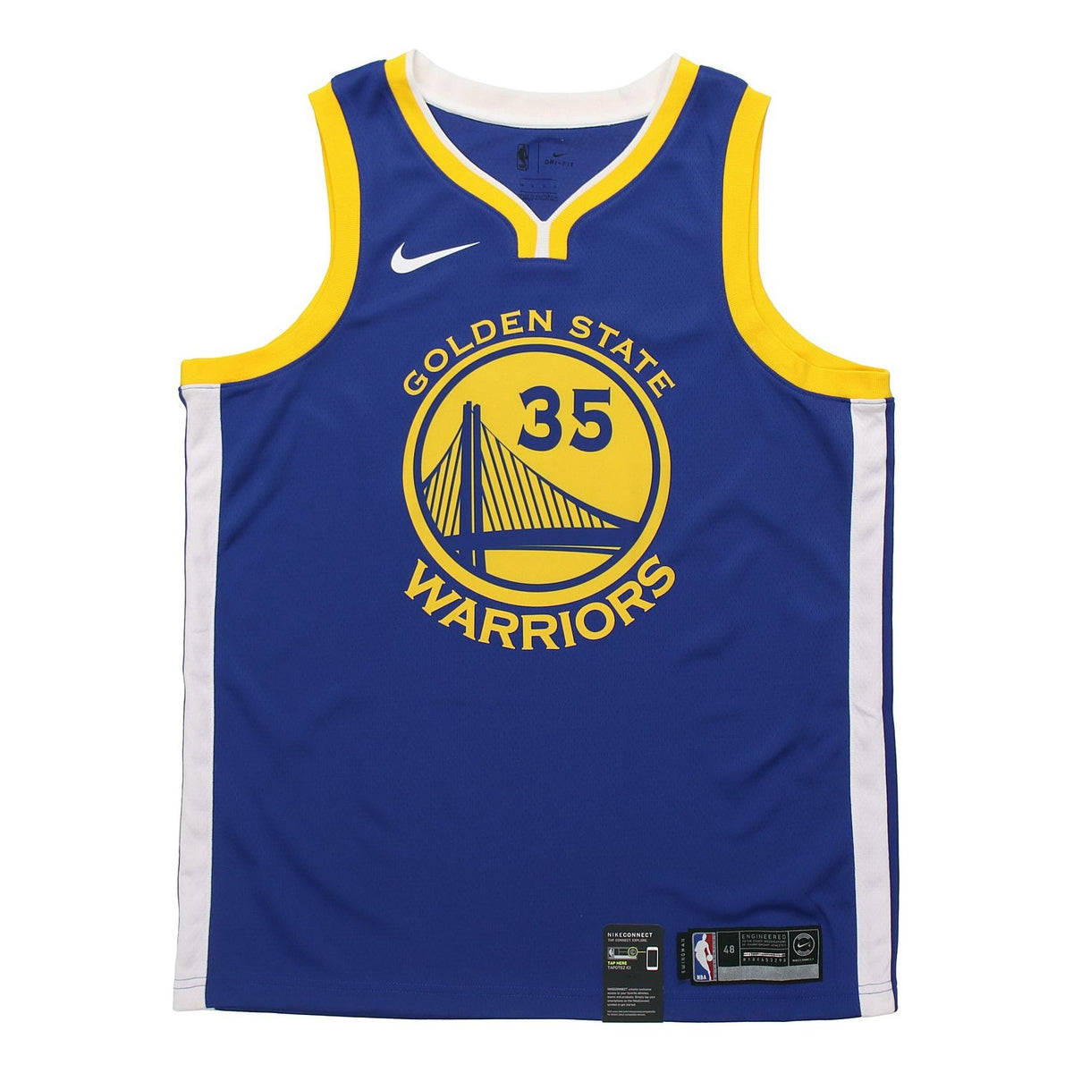 Nike Kevin Durant 35 Swingman Jersey Golden State Warriors 864475-496 Size  XXL