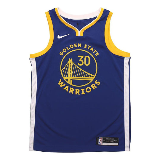 Nike NBA Team Limited Jersey SW Fan Edition Golden State Warriors Curry No. 30 2020-2021 Season Blue CW3665-401