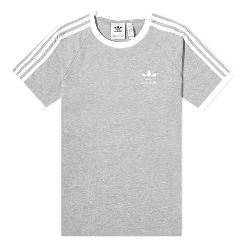 Men's adidas originals Short Sleeve Gray T-Shirt FM3769